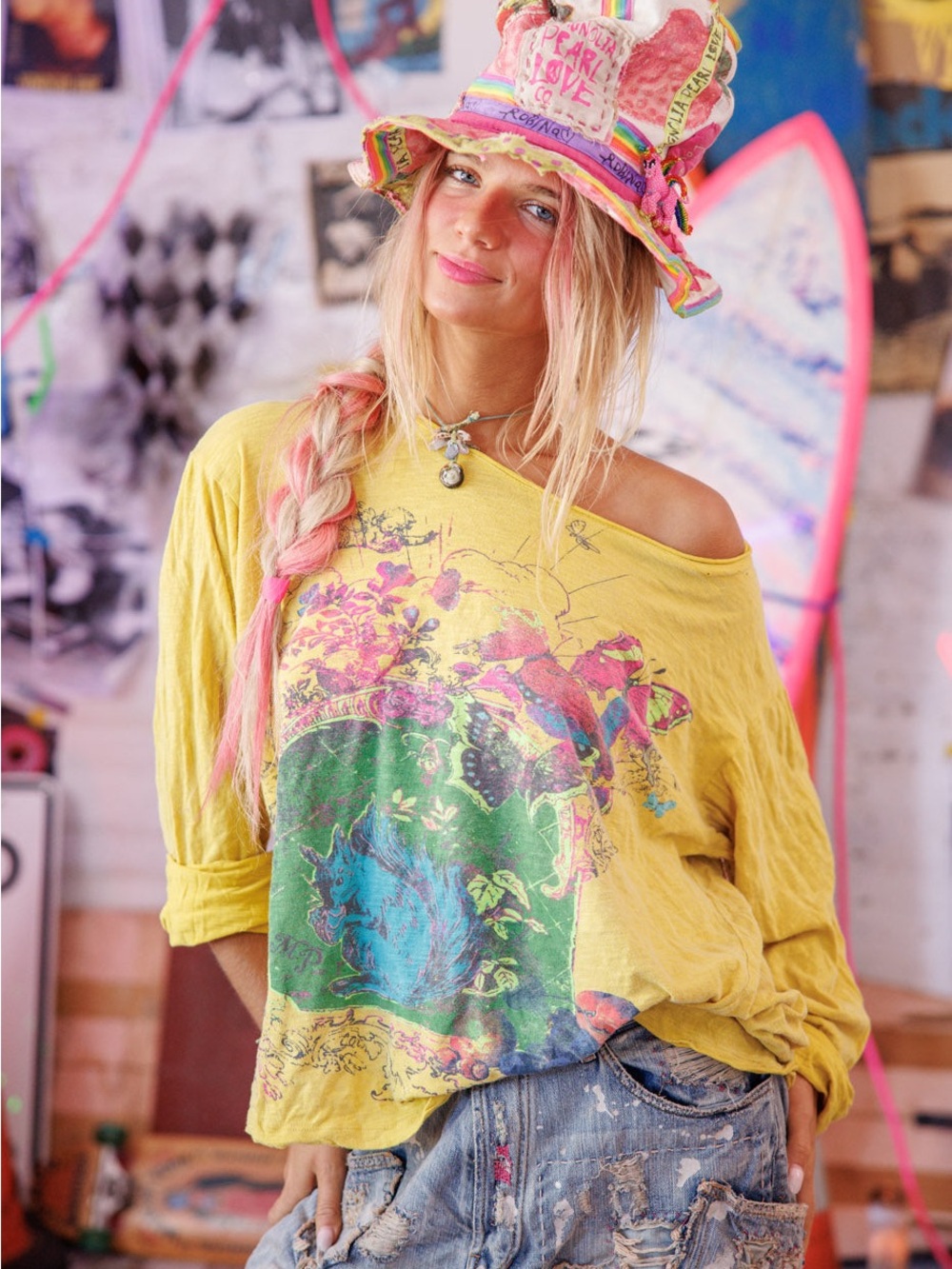 Magnolia Pearl I'm Just a Squirrel Viggo Tee NWT OS SOLD OUT